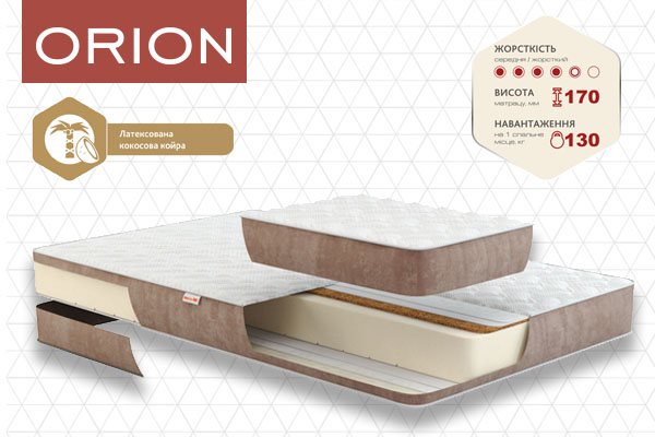 

Матрас ортопедический Come-for Orion 90x200 см