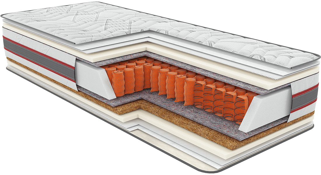 

Матрас ортопедический Come-for Extra ХРОМ 120x200 см