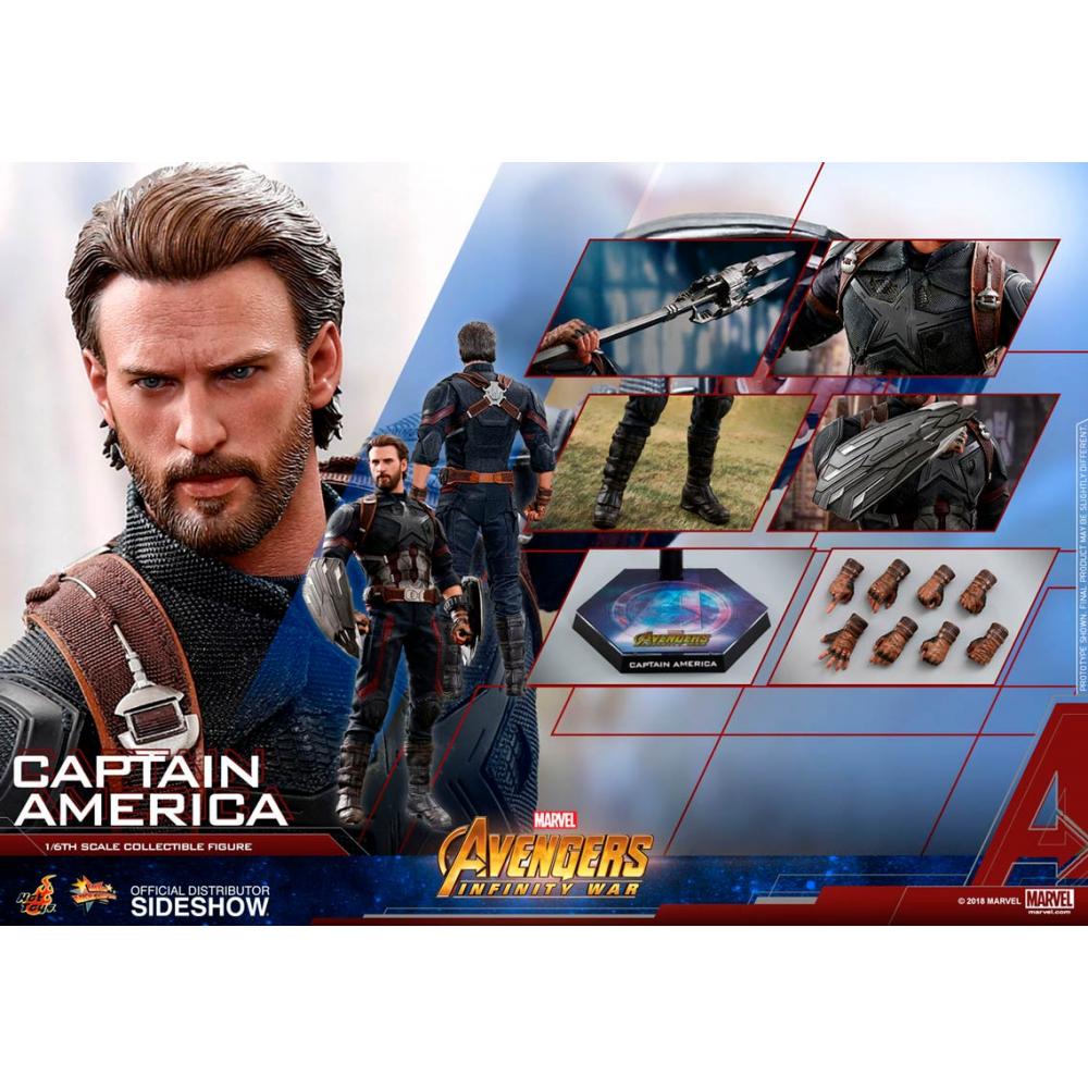 Коллекционная фигурка Капитан Америка от Hot Toys Infinity War: Captain  America 1:6 – фото, отзывы, характеристики в интернет-магазине ROZETKA от  продавца: Eraopt | Купить в Украине: Киеве, Харькове, Днепре, Одессе,  Запорожье, Львове