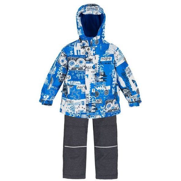 

Комплект демисезонный для мальчика утепленный W58S-PS18 (Серый, 3 года) 98см