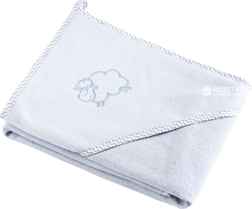 

Махровое полотенце Sensillo Sheep 80х80 Grey