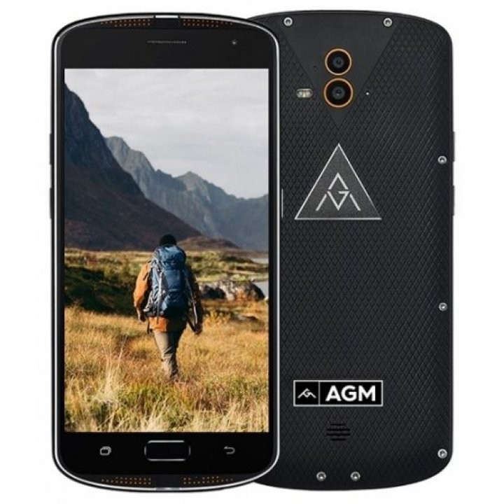 

Мобильный телефон AGM X1 Black 4+64GB