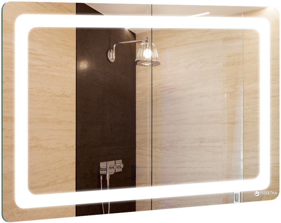 

Зеркало Liberta LED BARDI 800х700 кн5 часыС