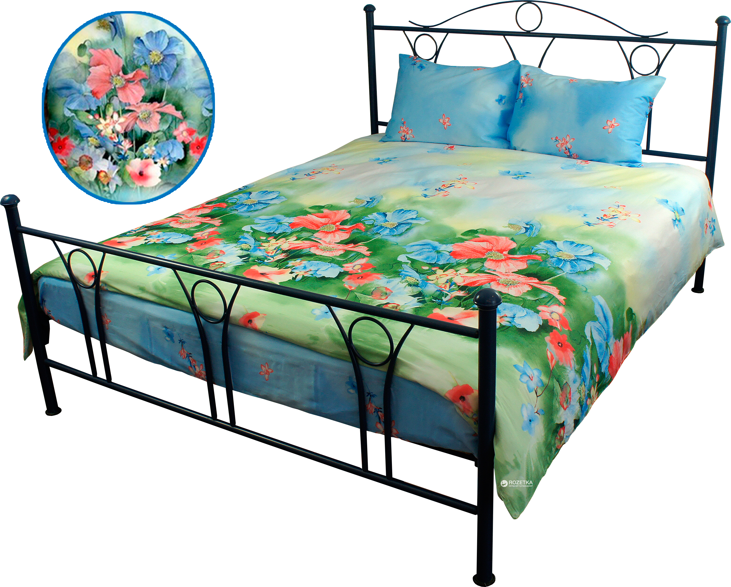 

Комплект постельного белья Руно Сатин 143х215х2 (6.137Summer flowers)