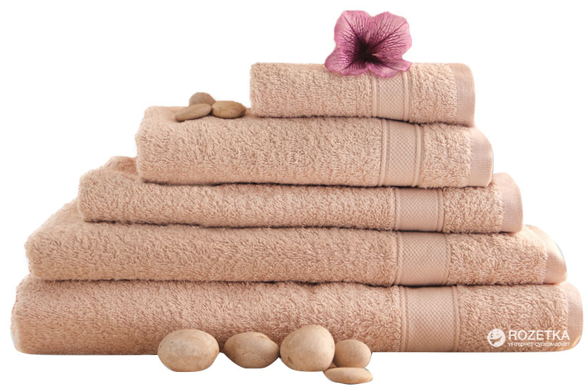 

Махровое полотенце Novita 70х140 Бежевое (70х140 Beige)