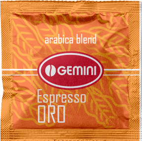 Акція на Кофе молотый в чалдах Gemini Espresso ORO 100 x 7 г (4820156430645) від Rozetka UA