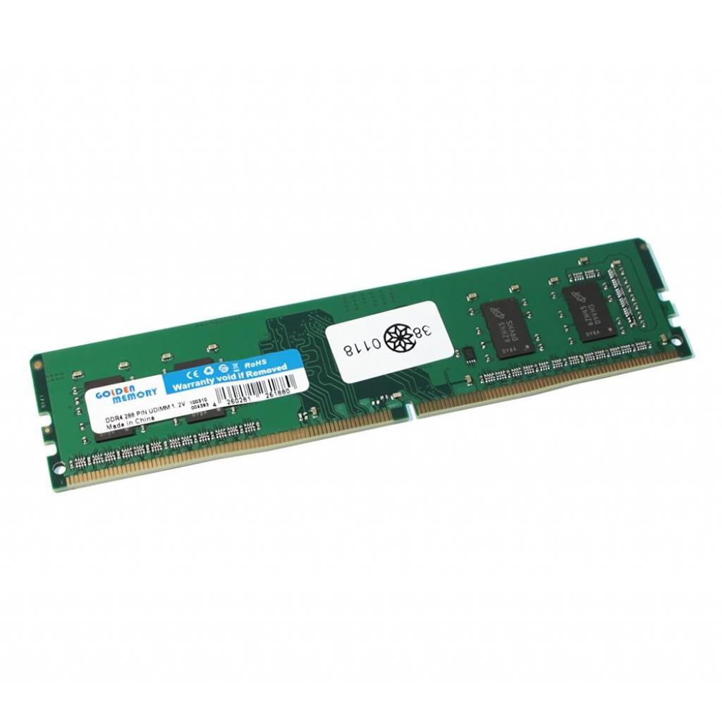 

Модуль памяти для компьютера DDR3 8GB 1600 MHz Golden Memory (GM16N11/8)