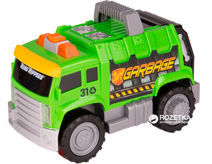 

Игрушка ToyState Городская техника Мусоровоз со светом и звуком 18 см (41602)
