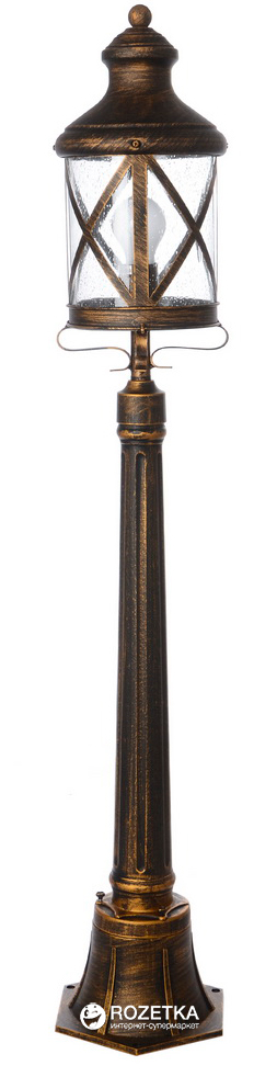 

Уличный столбик Brille GL-102 DL BK/G (34-066)