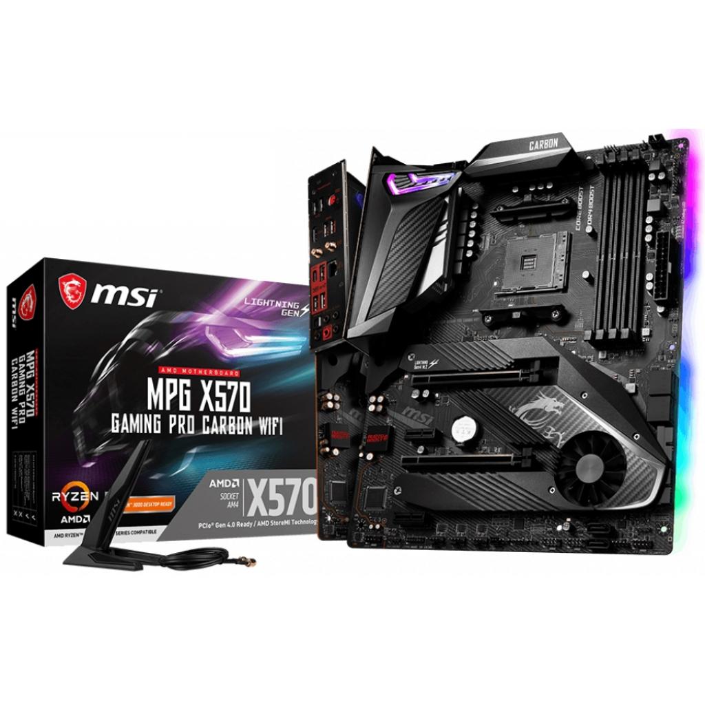 

Материнская плата MSI MPG X570 GAMING PRO CARBON WIFI