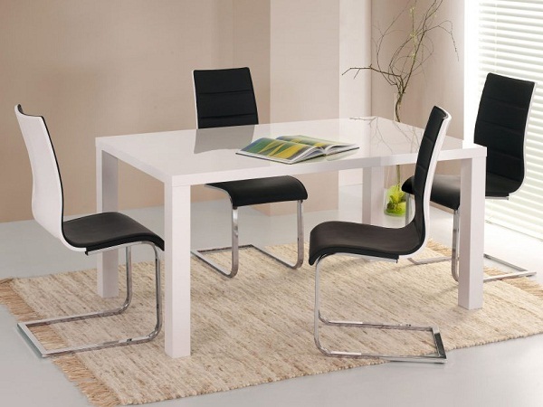 

Обеденный стол Halmar Ronald 120x80x75 см Белый
