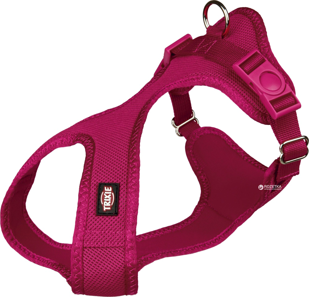 

Шлея Trixie 16258 Soft мягкая XXS-XS 28-40 см 15 мм Фуксия