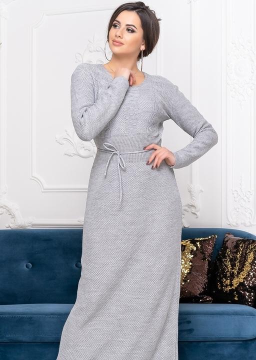 

Платье G&M k-61752 универсальный 42-46 Размер цвет серый