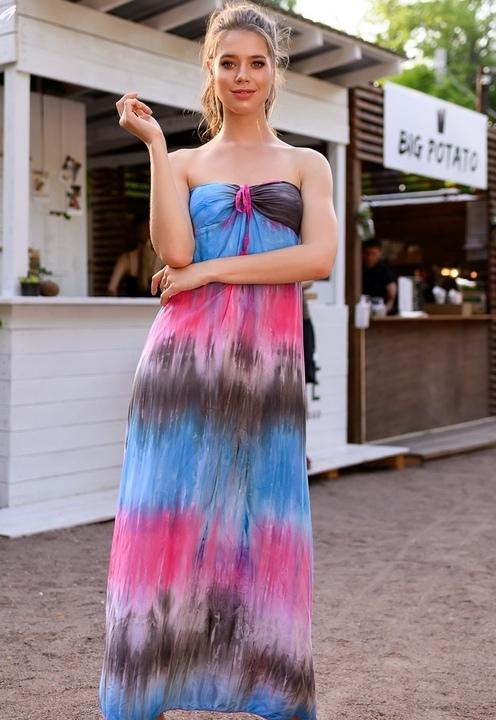 

Сарафан G&M k-56075 46-48 Размер цвет коралловый