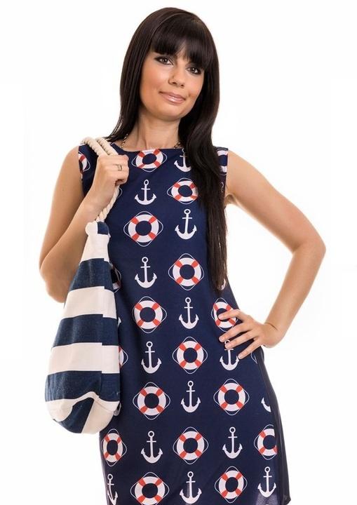 

Платье G&M k-29173 44-46 Размер цвет синий