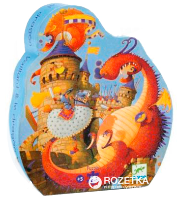 

Пазл Djeco Рыцарь и дракон 54 элемента (DJ07256)
