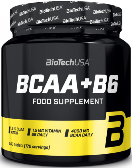 Акция на Аминокислота Biotech BCAA + B6 340 таблеток (5999076234080) от Rozetka UA