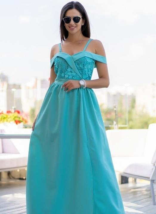 

Платье G&M k-56886 - Размер цвет мятный, Платье G&M k-56886 42-44 Размер цвет мятный