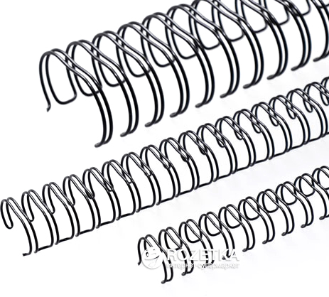 Металлические пружины bindMARK 22.3 мм 2:1 25 шт Черные (20000476500 ...