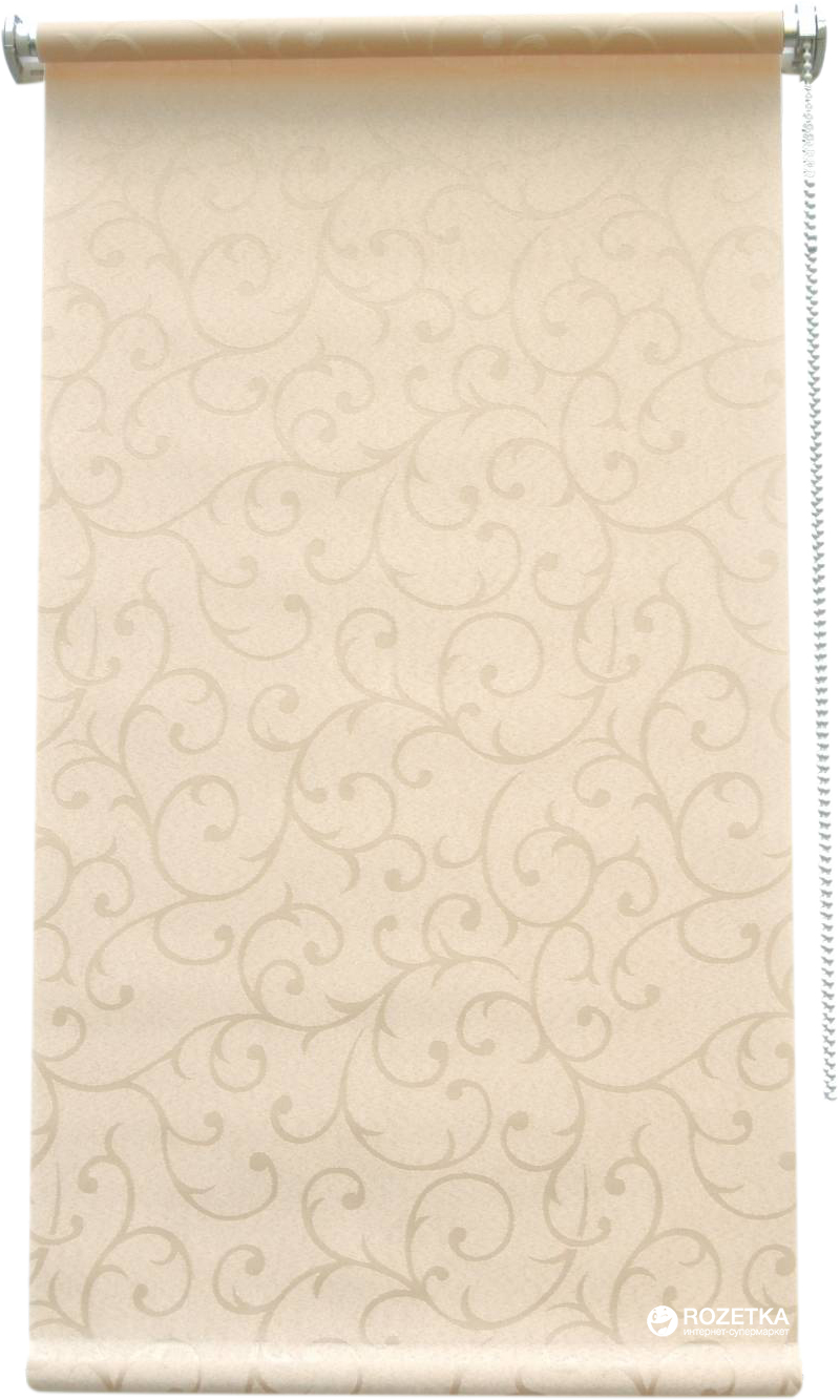 

Ролета тканевая Магия Amelia 70x160 см Кремовая
