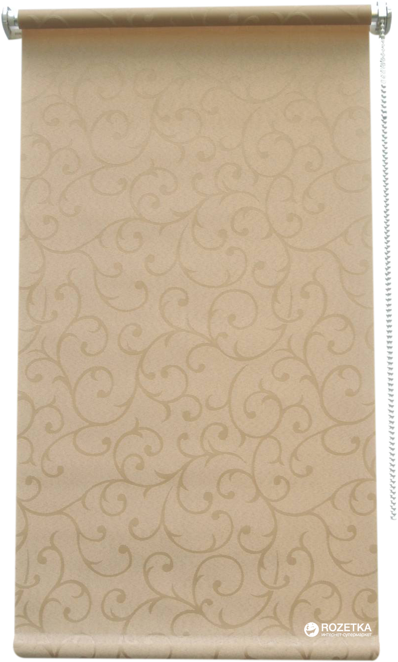 

Ролета тканевая Магия Amelia 90x160 см Персиковая
