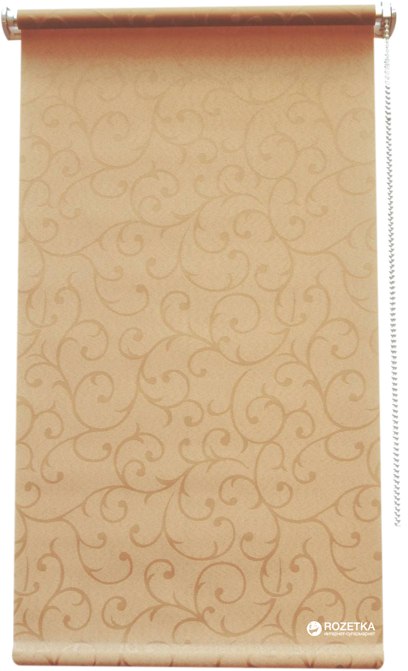 

Ролета тканевая Магия Amelia 44x160 см Кофе