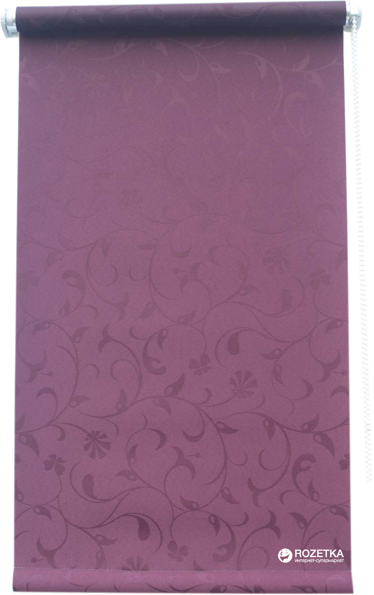 

Ролета тканевая Магия Clover 75x160 см Лесная ягода