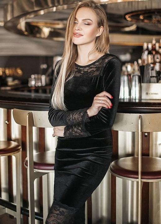

Платье G&M k-61672 - Размер цвет черный, Платье G&M k-61672 42-44 Размер цвет черный