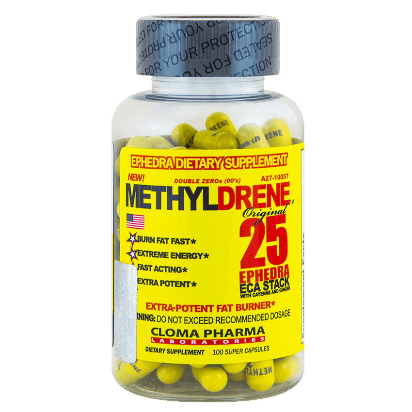 

Жиросжигатель Cloma Pharma Methyldrene 25 100 капс Без вкуса (331051)