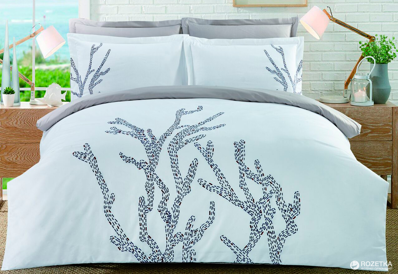 

Комплект постельного белья Home Line Сатин Кораллы 160х220