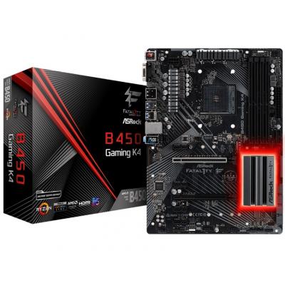 

Материнская плата ASRock FATAL1TY B450 GAMING K4