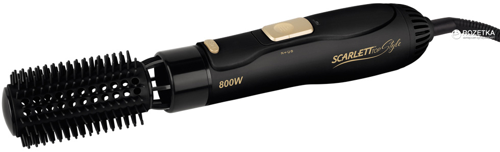 

Фен-щетка SCARLETT SC-HAS73I09 black/gold