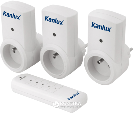 

Блок розеток Kanlux APO TM-3 на дистанційному керуванні (KA-7980)