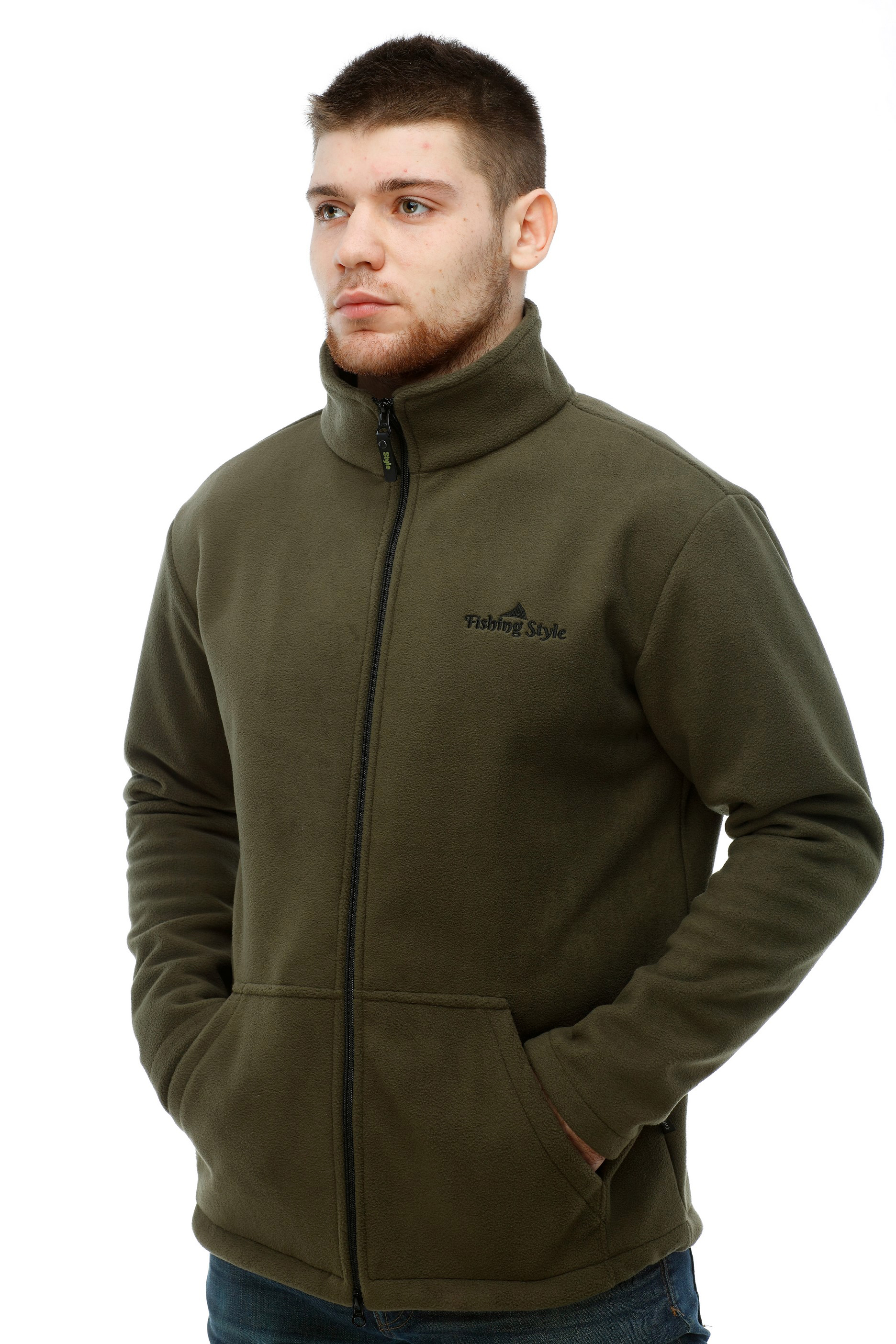 

Толстовка на молнии Fishing Style Fleece Shtorm Хаки M 013A_M