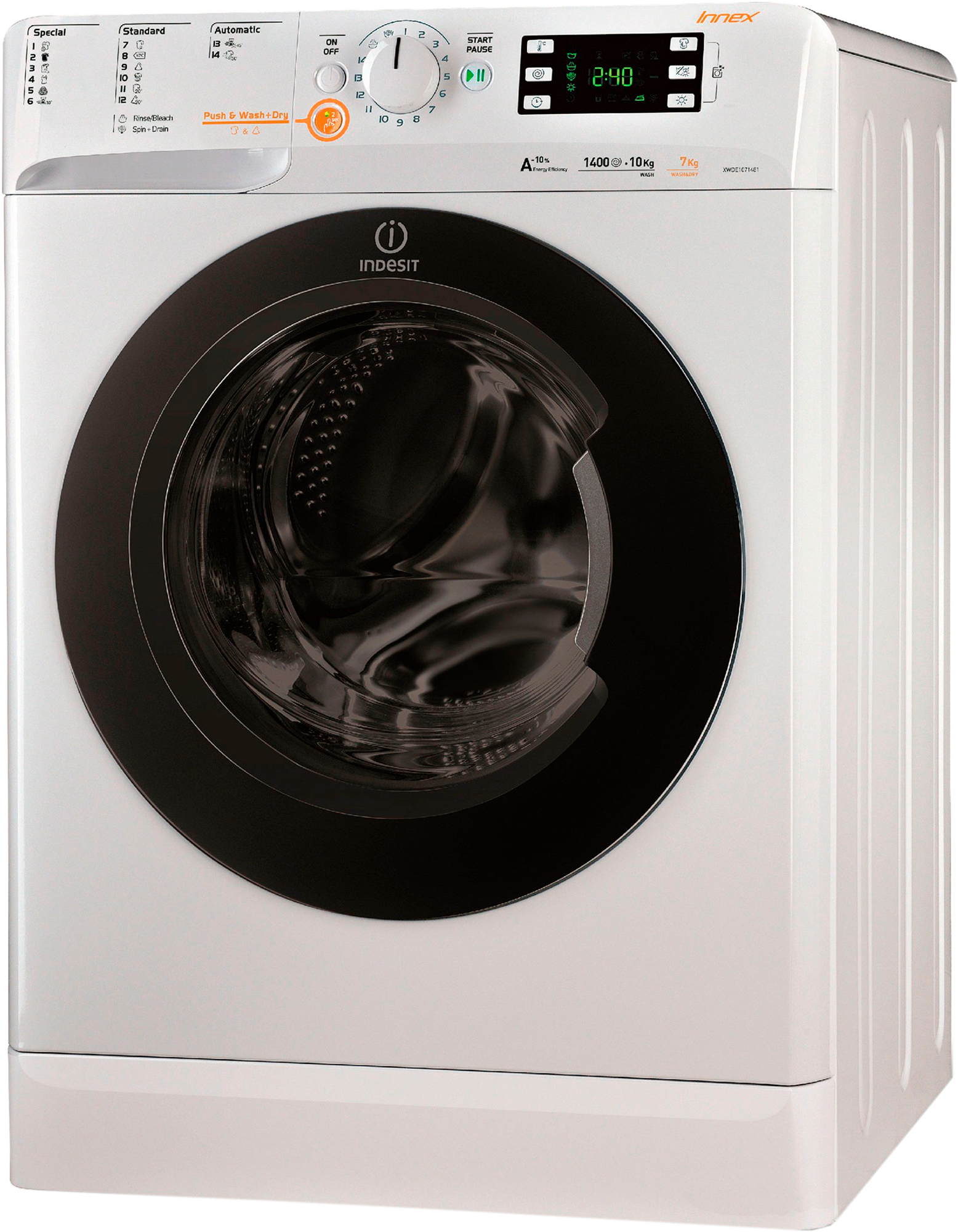 

Стиральная машина с сушкой INDESIT XWDE1071481XWKKKEU