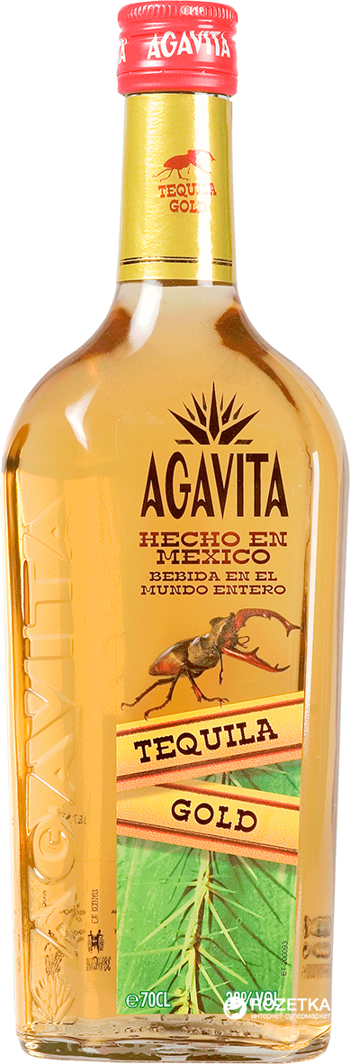 Текила Agavita Gold 0.7 л 38% (3263285153909)