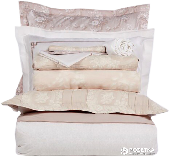 

Комплект постельного белья + плед + пике Karaca Home Сатин Жаккард Timeless Best Pudra 200 х 220
