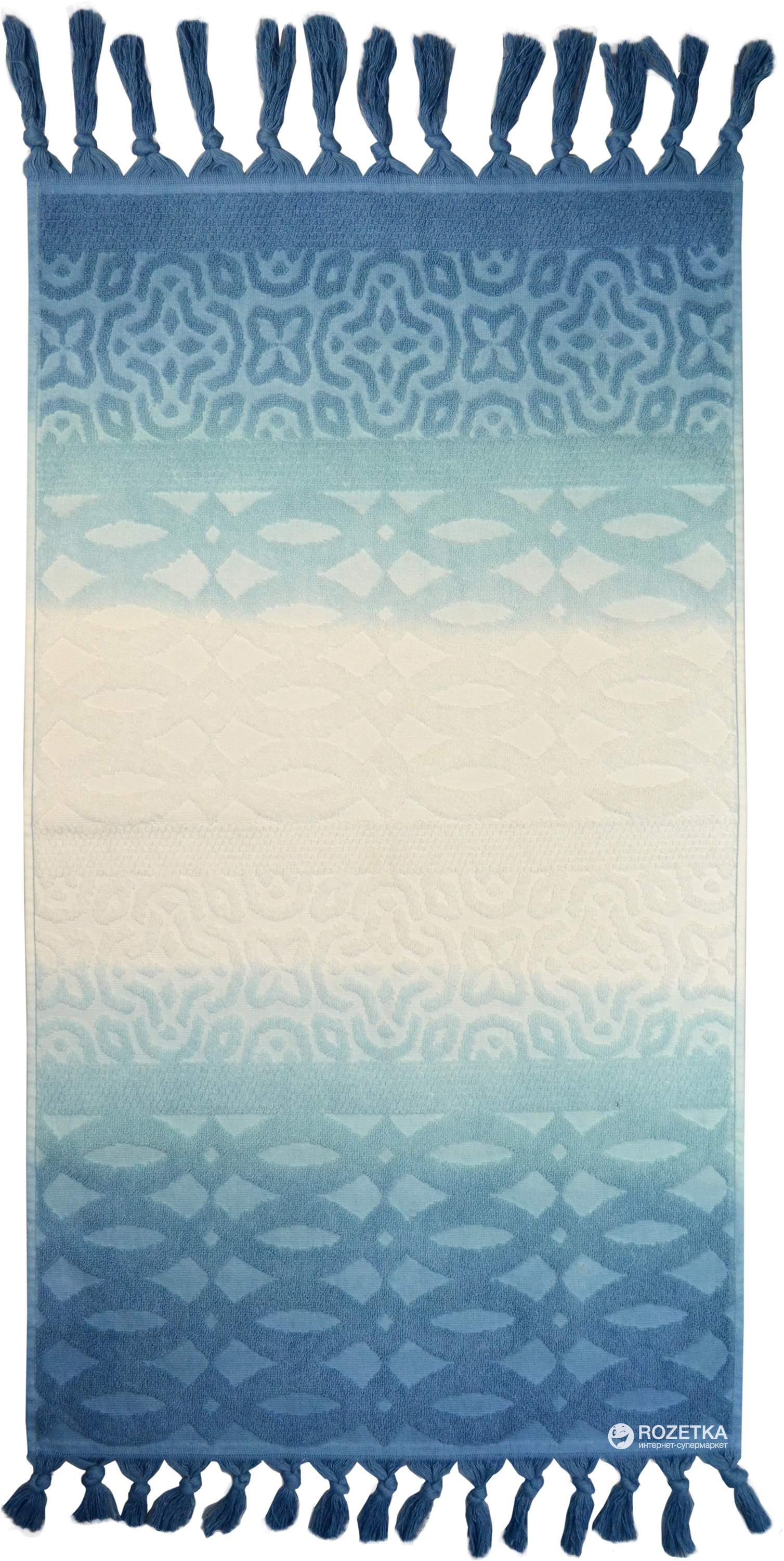 

Махровое полотенце Home Line Ocean 126260 68х127 Синее