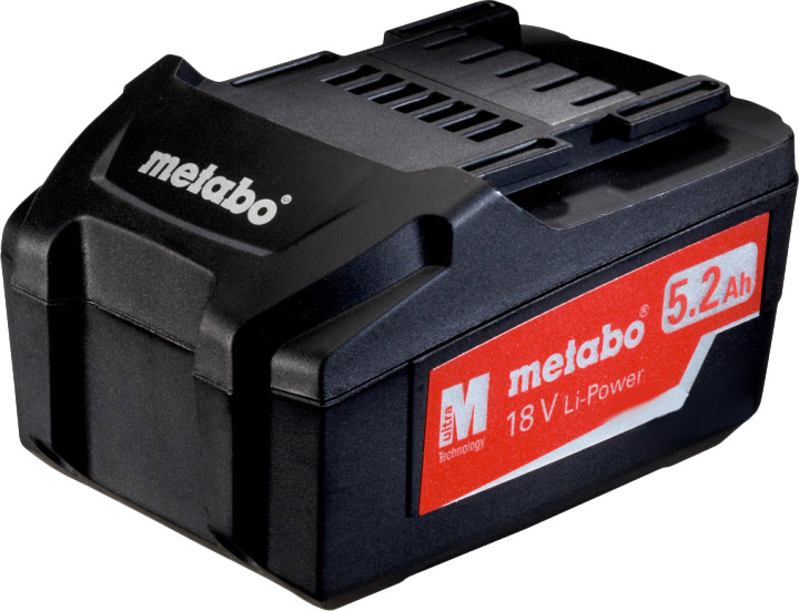 

Акумулятор Metabo Li-Power 18 В 5.2 А·год