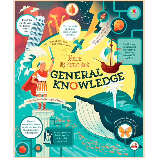 

Usborne Big Picture Book of General Knowledge. James Maclaine. ISBN:9781474917889