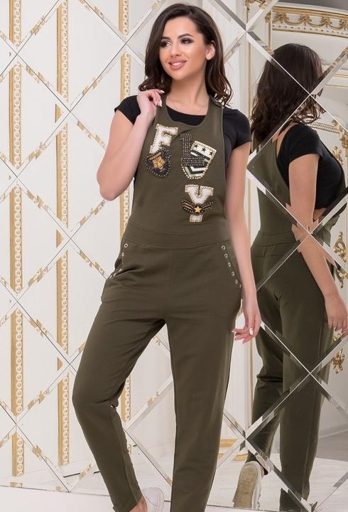 

Комбинезон G&M k-51234 - Размер цвет хаки, Комбинезон G&M k-51234 42-44 Размер цвет хаки