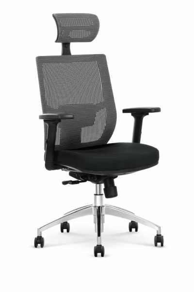 

Кресло Halmar ADMIRAL 64/60/115-125/46-56 см Черно-серое