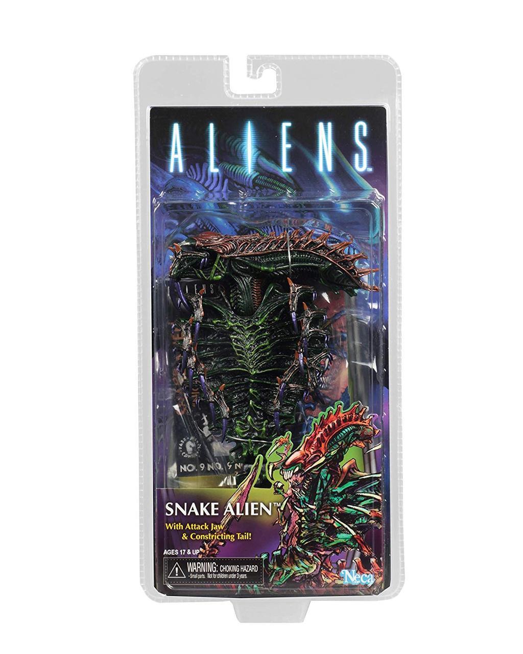 

Фигурка Neca Чужой Змей с боевой челюстью, 17 см Snake Alien, (S207726)