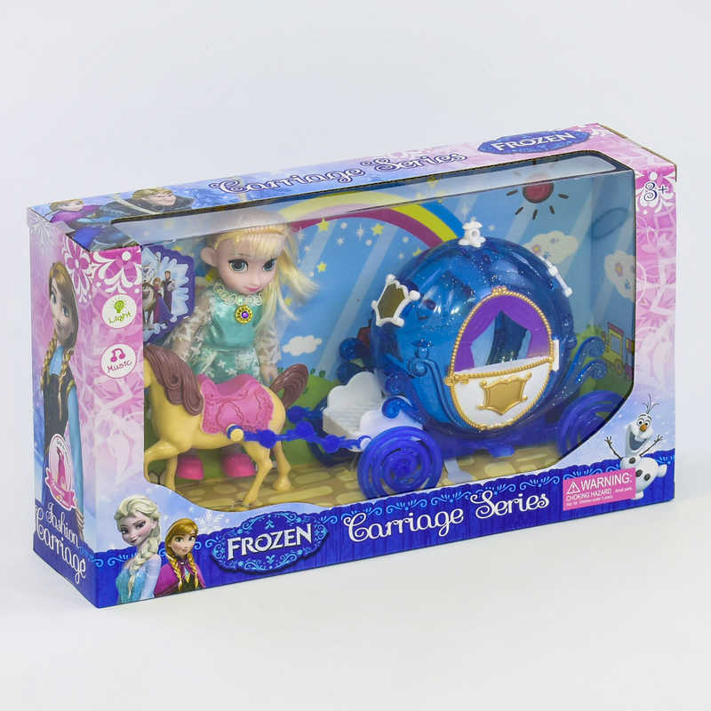 

Карета DN 843 FZ-1 48 с куклой, свет, звук - 182976