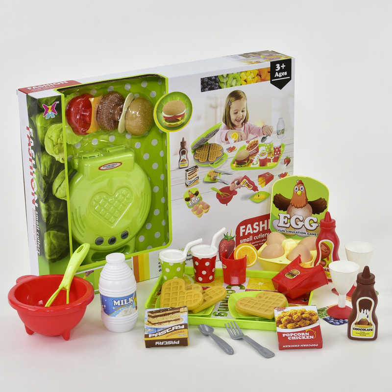

Вафельница с продуктами музыкальная на батарейках R179193