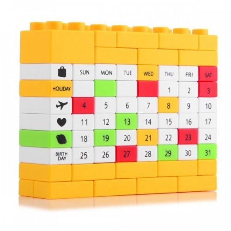 

Вечный Календарь Puzzle Yellow - 123529