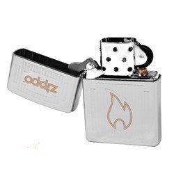 

Бензиновая зажигалка Zippo 24206 CHROME VISIONS (Эмблема Zippo, хромированная)