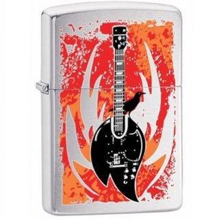 

Бензиновая зажигалка Zippo 24535 FLAME GUITAR (Пылающая гитара).