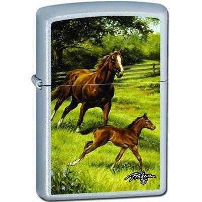 

Бензиновая зажигалка Zippo 24782 Horse & Foal (Лошадь и жеребенок).