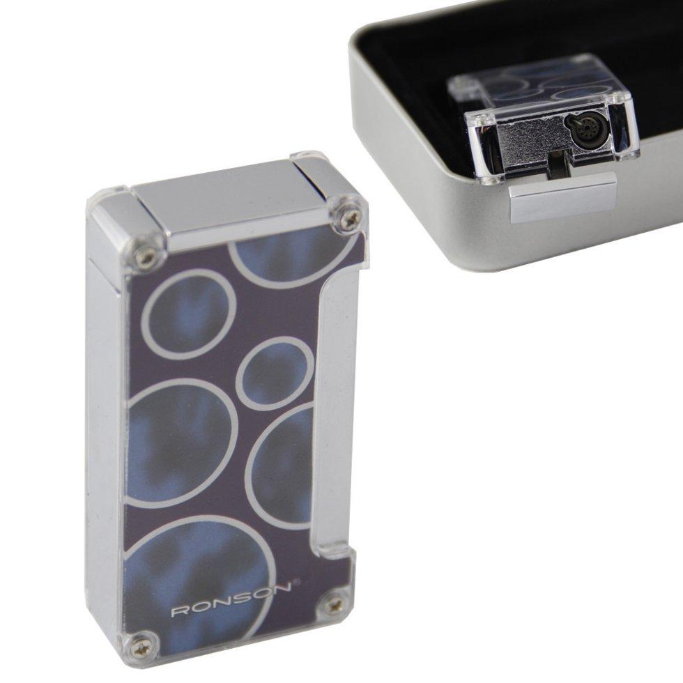 

Брендовая зажигалка Ronson 13010 Window Arty Jet Flame ZR130102